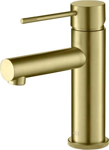 Miniatura 10 de KIBI Circular X latón sola manija baño vanidad fregadero grifo, grifo de lavabo con manguera de agua
