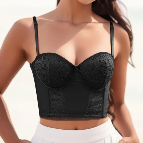 Miniatura 3 de Open Nipple Lingerie for Women Womens Bralette Faory Dress Bathing Suit Previous New 2023 V Cut Sports Bras for Women