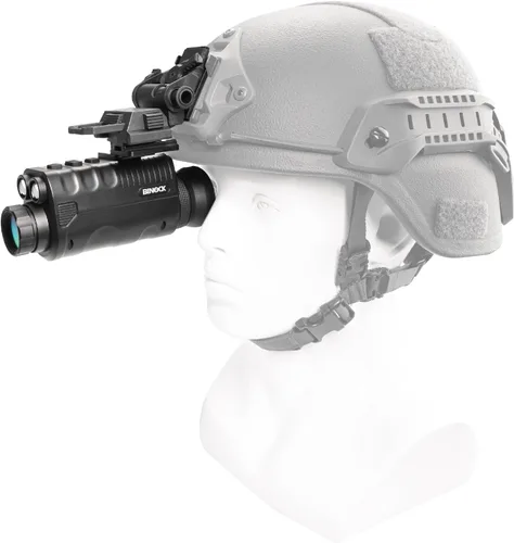 BINOCK NVG40 Pro WiFi - Gafas de visión nocturna para adultos, montaje en casco, OLED, pantalla circular grande, visión nocturna, monocular, doble