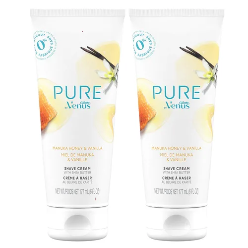 Miniatura 7 de Gillette Venus Pure by Shaving Cream - Minerales de mar profundo, 6 onzas (paquete de 2)