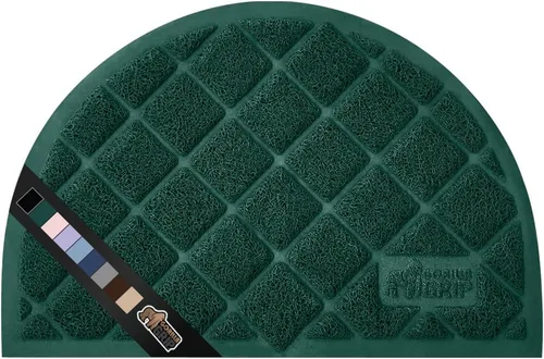 Miniatura 57 de Gorilla Grip - Tapete para atrapar la arena del arenero de gatos, 100% impermeable, fácil de limpiar, respaldo texturizado, suelos más limpios, se