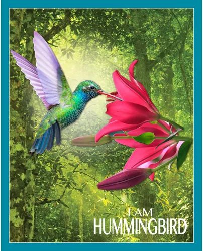 Miniatura 3 de Madd Capp I Am Hummingbird - Rompecabezas de 300 piezas en forma de pájaro, multicolor