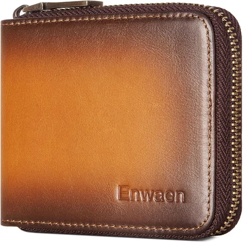 Miniatura 7 de Cartera para hombre E04, negro (Blackbrowb), Vintage