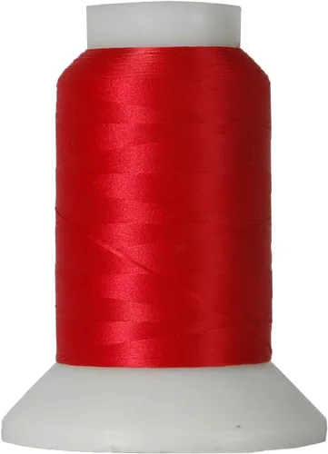 Miniatura 31 de Hilo elástico lanudo de Threadart para serger - Bobinas de 1000 m - Hilo de nailon para traje de baño, lencería, tejidos - Negro - Color 9228