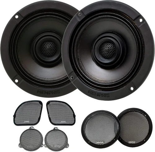 Miniatura 5 de Memphis MXAHDPRO2 2 - Altavoz de audio para motocicleta de 6.5 pulgadas compatible con kits OEM Harley Davidson Direct