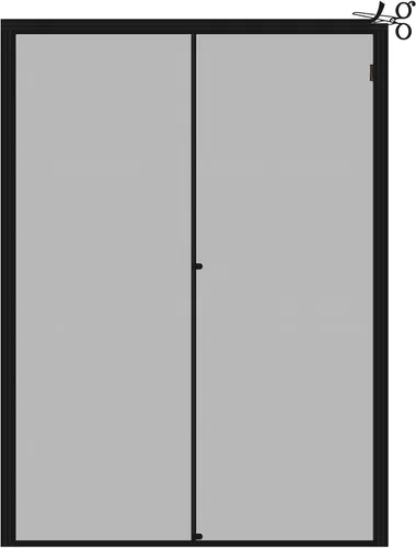 Miniatura 12 de Yotache - Puerta magnética ajustable con pantalla para puertas de 29"-33" de ancho y 79"-81" de altura, malla de poliéster reforzada con tira