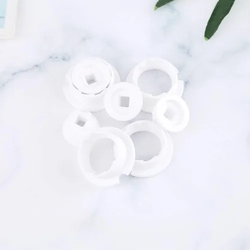 Miniatura 4 de iiniim 4 piezas de molinillo de café, núcleo de molienda de cerámica, accesorios de molienda de pimienta, blanco, talla única