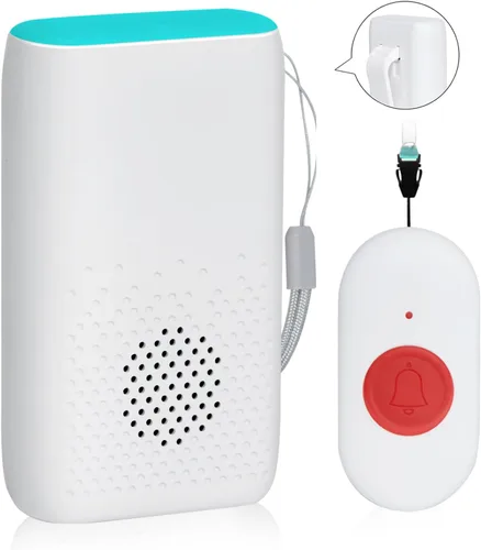 Paginador de cuidador inalámbrico Sistema de alerta de enfermería Botón de llamada SOS con vibración Paginador de alerta de llamada de enfermería