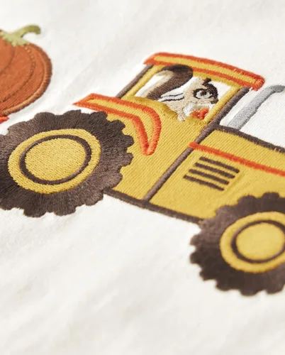 Miniatura 2 de Gymboree Camisetas de manga larga bordadas para niños y niños pequeños