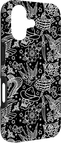 Miniatura 3 de Funda de arte de tatuaje tradicional americano para iPhone 17