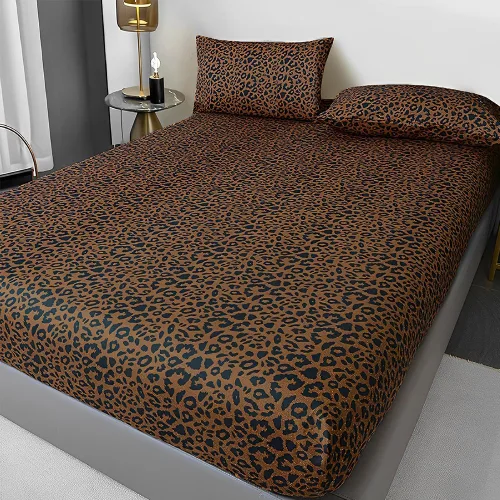 Miniatura 11 de Sábana bajera ajustable de algodón lavado 100% en color topo con diseño Gingham para cama queen, con bolsillo profundo de 15 pulgadas, sábana bajera