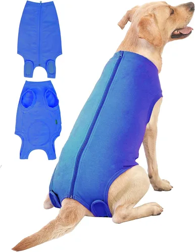 Miniatura 17 de Traje de recuperación de cirugía para perros – Después de la esterilización, heridas abdominales después de la recuperación quirúrgica, antilamida