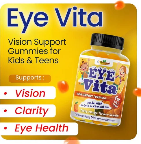 Miniatura 3 de Vitaminas para los ojos para niños, gomitas de salud ocular para niños y adolescentes, gomitas de luteína de 12 mg con zeaxantina, 30 gomitas