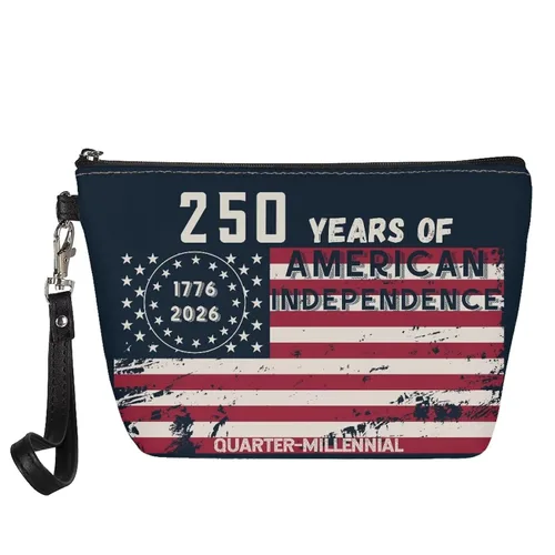 Miniatura 35 de GIFTPUZZ Bolsa de cosméticos para mujer, adorable y espaciosa, bolsa de almacenamiento portátil para artistas, artículos de tocador, joyería