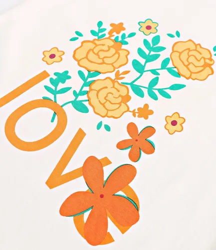 Miniatura 5 de Bumeex Conjunto de ropa de verano para niñas pequeñas con top y pantalones cortos de algodón