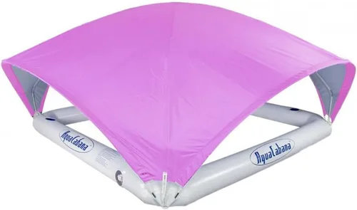 AquaCabana, la única cabaña flotante para todo el día/todo el mundo para piscinas, playas, lagos y ríos, color azul (PINK)