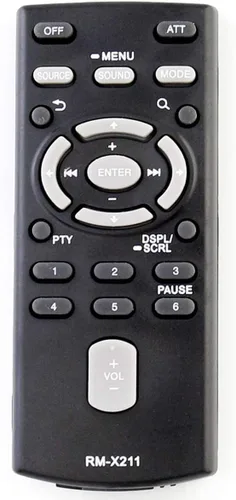 RM-X211 Control remoto de repuesto para estéreo de coche Sony CDX-GS500R CDX-GT40U CDX-GT40UW CDX-GT45U CDX-GT66UPW CDX-GT56UI CXS-GT5616F