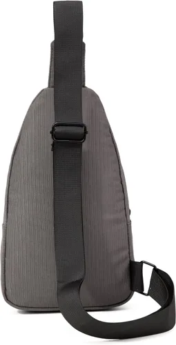 Miniatura 4 de EVANCARY - Mochila pequeña tipo bandolera para mujeres y hombres, mochila de pecho tipo bandolera para viajes, senderismo y actividades al aire