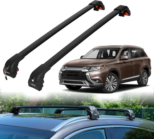 Miniatura 6 de ERKUL Barras transversales de techo para Mitsubishi Outlander Sport 2011-2026 (no apto para Outlander) Barras transversales de aluminio