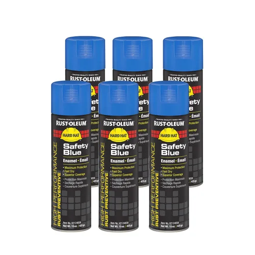 Miniatura 5 de Rust-Oleum V2196838 - Pintura en aerosol de esmalte preventivo de óxido V2100 de alto rendimiento, contenedor de 20 onzas líquidas, relleno de 15