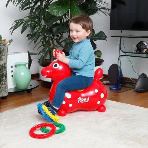 Miniatura 5 de GYMNIC Rody Bounce Horse Amarillo