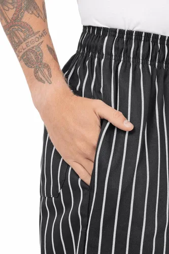 Miniatura 5 de Chef Works Men's Designer Baggy Chef Pants