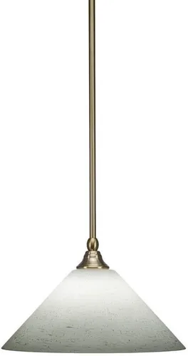 Miniatura 96 de Toltec Lighting Tallo Colgado Mini colgante, acabado de cobre negro, 3.5" cuadrado humo burbuja vidrio