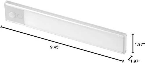 Miniatura 8 de BLACK+DECKER PureOptics LED - Iluminación recargable para debajo del gabinete, sensor de movimiento de encendido/apagado, LED blanco cálido