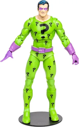 McFarlane Toys - DC Multiverse The Riddler (DC Classic) Figura de acción de 7 pulgadas
