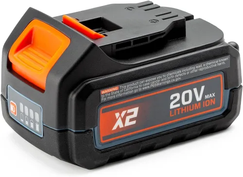 Miniatura 9 de SENIX Motosierra inalámbrica, motosierra de batería de 20 V y 10 pulgadas, motosierra sin escobillas, incluye batería de 2.5 Ah y cargador