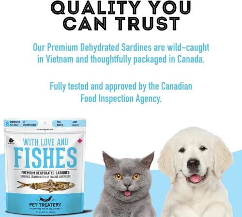 Miniatura 7 de The Granville Island Pet Treatery Piel de bacalao deshidratada para perros y gatos (2.5 onzas, paquete de 1) – Golosinas deshidratadas de un solo