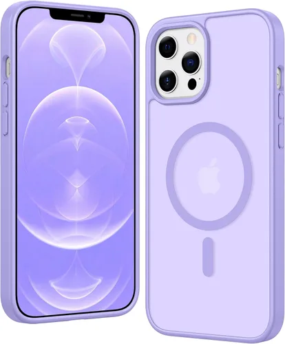 Miniatura 94 de FNTCASE Funda para iPhone 13 Pro-Max: Fundas magnéticas transparentes compatibles con Magsafe Slim anti amarillamiento protección contra caídas