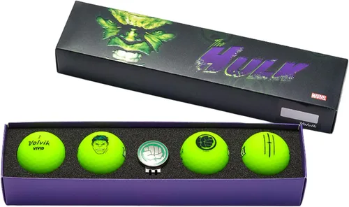 Miniatura 11 de Volvik Vivid Marvel Golf Ball Gift Sets (4 Pack)