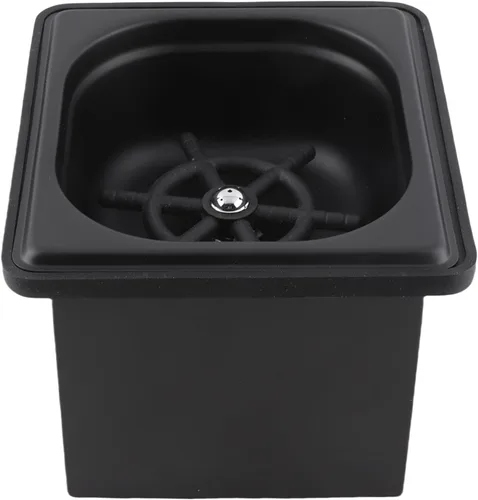 Miniatura 7 de Jarra de acero inoxidable Enjuagadora de apertura Fregadero de cocina Lavadora automática de vasos de vidrio para Hotel Bar Café Taza de té