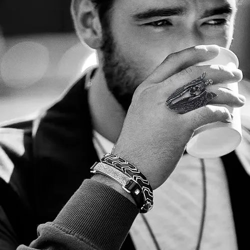 Miniatura 5 de KIRTIJW Anillos de calavera para hombre, de acero inoxidable, gótico, motociclista, punk, cráneo, joyería para hombre, talla 8-13, Acero, Sin