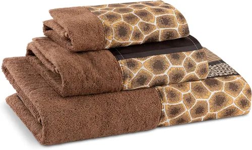 Miniatura 98 de Zahari Home Capri - Juego de toallas de baño de 3 piezas, toalla de baño, toalla de mano y toalla facial, decoración moderna, hermoso diseño único
