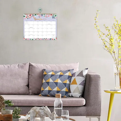 Miniatura 6 de Calendario 2026 – Calendario de pared 2026, 11 x 8.5 pulgadas, enero de 2026 a diciembre de 2026, planificador de pared grande de 12 meses, gancho