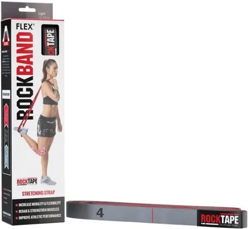 Miniatura 3 de RockTape RockBand Flex Bandas de resistencia ultra duraderas con asas y bucles