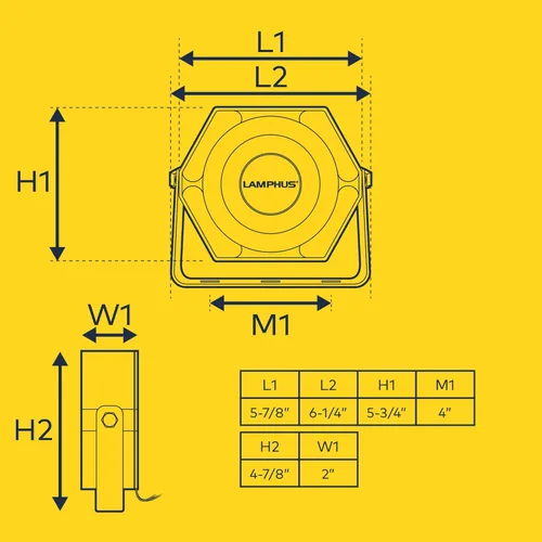 Miniatura 4 de SoundAlert - Altavoz de sirena de policía de 100 W [118-124 dB] [estilo delgado compacto] Altavoz de sirena para vehículos de advertencia