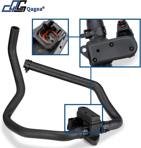Miniatura 5 de Válvula de Control de Calentador Qagea, Acero Inoxidable, Negro, 3/8", NPT, Compatible con Nissan Titan 5.6L 2006-2015, Reemplaza 92400-ZT10A