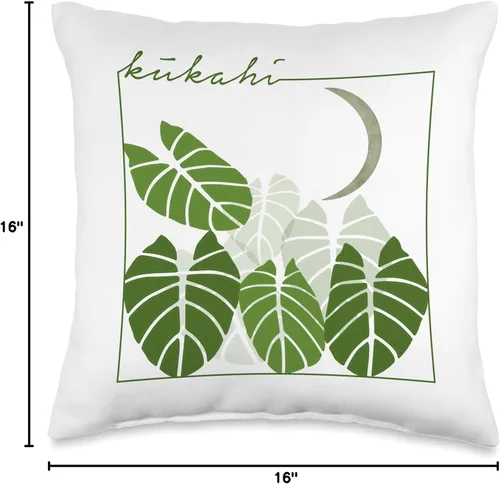 Miniatura 4 de Kalo Kukahi - Pala'ili Almohada de tiro 16x16, multicolor