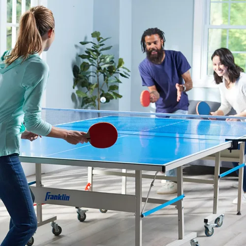 Miniatura 10 de Juego de palas de ping pong Franklin Sports con pelotas - Kit de palas de tenis de mesa para 2 y 4 jugadores - Kit completo de inicio de ping pong
