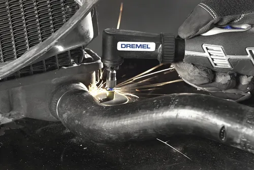 Miniatura 4 de Herramienta rotativa Dremel Mfg 575 con accesorio para ángulo recto