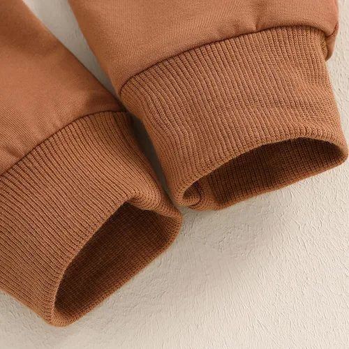 Miniatura 102 de BemeyourBBs Conjunto divertido de sudadera y pantalones de manga larga con letras divertidas para bebé niño y niño