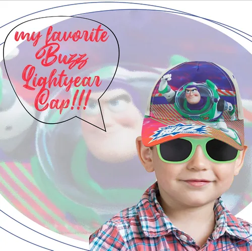 Miniatura 7 de Disney Pixar Toy Story 4 Buzz Lightyear - Gorra de béisbol para niños