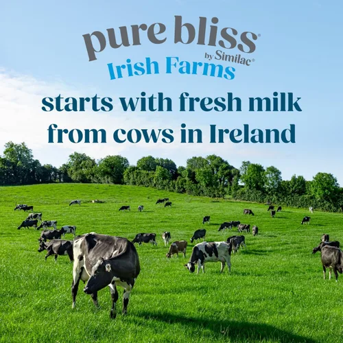 Miniatura 6 de Pure Bliss Irish Farms, fórmula para bebés fácil de digerir, fórmula infantil, 0-12 meses, lata de 24.7 onzas