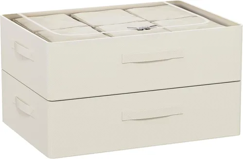 Miniatura 13 de Contenedores de almacenamiento para debajo de la cama, caja de almacenamiento de tela Oxford, contenedor resistente para debajo de la cama