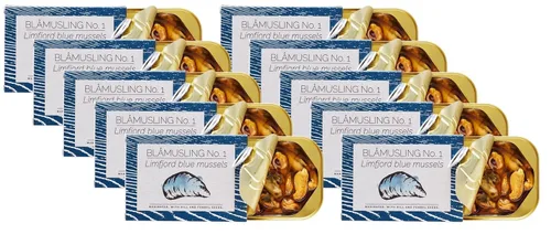 Miniatura 9 de Fangst Blamuslinger Nº 1 Mejillones Azules Conservados Marinados con Semillas de Eneldo e Hinojo en Aceite de Colza Prensado en Frío 1 lata