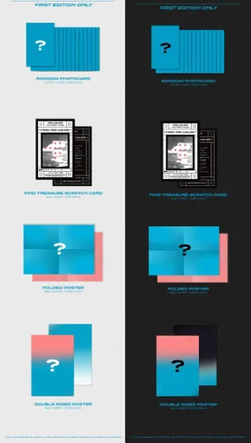Miniatura 4 de El primer paso: Capítulo dos [Negro + Blanco Ver. Juego completo] (2º álbum individual) CD+Photobook+Póster+Beneficio Pre Pedido+Otros