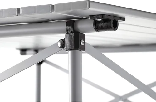 Miniatura 3 de Mesa plegable al aire libre Coleman, mesa de camping de aluminio resistente con diseño de unión por presión, con capacidad para 4 personas y bolsa